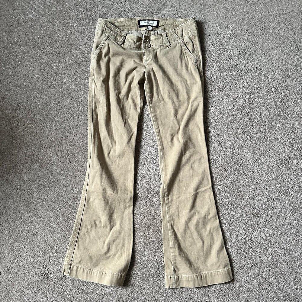 Abercrombie Kids Khakis bootcut flare chinos